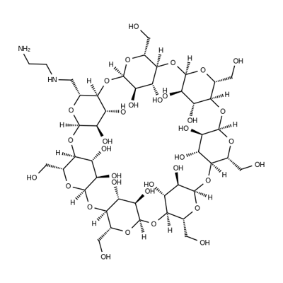 6A-[(2-aminoethyl)amino]-6A-deoxy-beta-Cyclodextrin|单-(6-乙二胺基-6-去氧)-Β-环糊精
