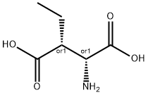 D-Aspartic  acid,  3-ethyl-,  (3R)-rel-  (9CI) Struktur