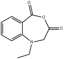 4,1-Benzoxazepine-3,5-dione,1-ethyl-1,2-dihydro-(9CI) Struktur