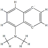 1,4-Naphthalenediyl,5-(dimethylamino)-(9CI) Struktur