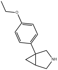 3-Azabicyclo[3.1.0]hexane,1-(4-ethoxyphenyl)-(9CI) Struktur