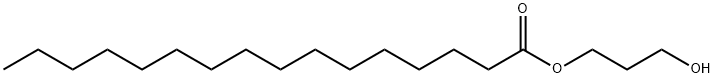 Hexadecanoic acid 3-hydroxypropyl ester Struktur