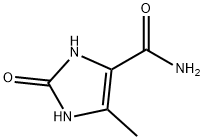 1H-Imidazole-4-carboxamide,2,3-dihydro-5-methyl-2-oxo-(9CI) Struktur
