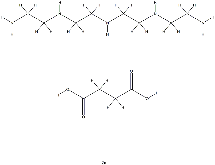 Butanedioic acid,polyisobutenyl derivs.,reaction products with tetraethylenepentamine,zinc salts Structure