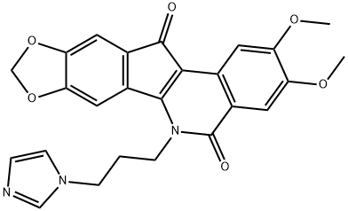 茚替康, 915360-05-3, 结构式