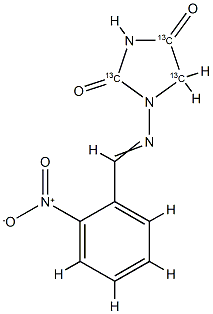 2-NP-AHD-13C31-(2-ニトロベンジリデンアミノ)-2,4-イミダゾリジンジオン-[2,4,5-13C3] price.