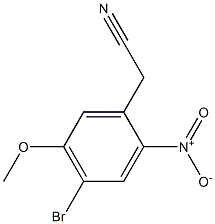 2-(4-bromo-5-methoxy-2-nitrophenyl)acetonitrile