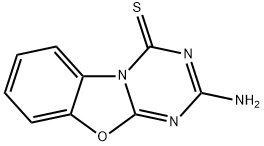 2-amino-4H-[1,3,5]triazino[2,1-b][1,3]benzoxazole-4-thione Structure