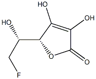 L-Ascorbic acid, 6-deoxy-6-fluoro- (9CI) Struktur