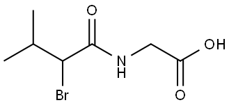 (±)-N-(2-Brom-3-methyl-1-oxobutyl)-glycin