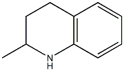 (±)-1,2,3,4-tetrahydro-2-methylquinoline Structure