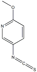 5-isothiocyanato-2-methoxypyridine Struktur
