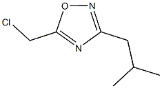 5-(CHLOROMETHYL)-3-ISOBUTYL-1,2,4-OXADIAZOLE