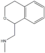 (3,4-dihydro-1H-2-benzopyran-1-ylmethyl)(methyl)amine Structure