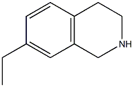 7-ethyl-1,2,3,4-tetrahydroisoquinoline Struktur