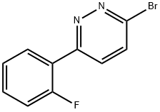 3-Bromo-6-(2-fluorophenyl)pyridazine Structure