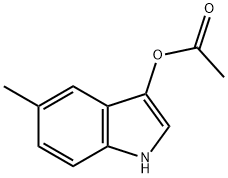5-methyl-1H-indol-3-yl acetate|5-METHYL-1H-INDOL-3-YL ACETATE