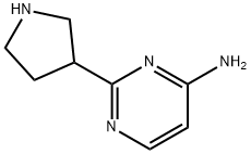 4-Amino-2-(pyrrolidin-3-yl)pyrimidine|