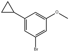 1-Bromo-3-cyclopropyl-5-methoxybenzene|3-甲氧基-5-环丙基溴苯