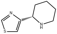 (S)-4-(piperidin-2-yl)thiazole Structure