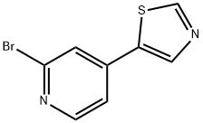 2-Bromo-4-(5-thiazolyl)pyridine|