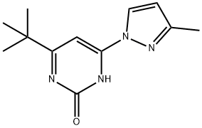 2-hydroxy-4-(1H-3-methylpyrozol-1-yl)-6-(tert-butyl)pyrimidine|