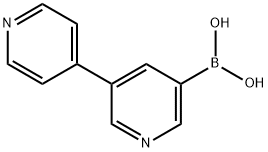 [3,4'-bipyridin]-5-ylboronic acid Struktur