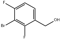 3-Bromo-2,4-difluorobenzyl alcohol Struktur