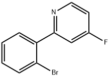 4-Fluoro-2-(2-bromophenyl)pyridine|