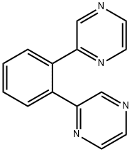 1,2-DI(PYRAZIN-2-YL)BENZENE Struktur