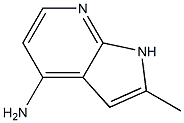 2-methyl-1H-pyrrolo[2,3-b]pyridin-4-amine|4-氨基-2-甲基-7-氮杂吲哚