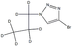 4-Bromo-1-(n-propyl-d7)-1,2,3-triazole|