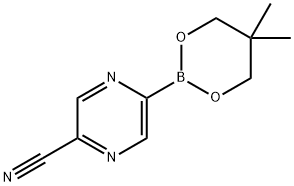 5-Cyanopyrazine-2-boronic acid neopentylglycol ester|