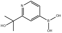 2-(2-HYDROXYPROPAN-2-YL)PYRIDINE-4-BORONIC ACID|
