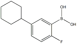 2-Fluoro-5-(cyclohexyl)phenylboronic acid|(5-环己基-2-氟苯基硼酸