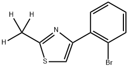 4-(2-bromophenyl)-2-(methyl-d3)thiazole|