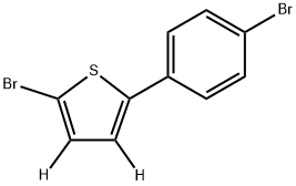 2-bromo-5-(4-bromophenyl)thiophene-3,4-d2|