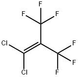 1,1-Dichloro-2-trifluoromethyl-3,3,3-trifluoropropene Structure