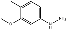 Hydrazine, (3-methoxy-4-methylphenyl)- Structure