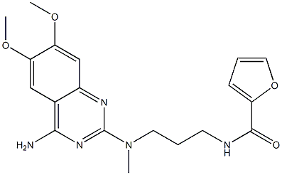 ({3-[(4-Amino-6,7-dimethoxy-2-quinazolinyl)(methyl)amino]propyl}amino)(2-furyl)methanol|ALFUZOSIN阿呋唑嗪
