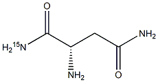 L-Asparagine-amide-15N Struktur