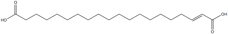 eicosendioic acid Structure