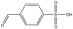 4-benzaldehydesulfonic acid Struktur