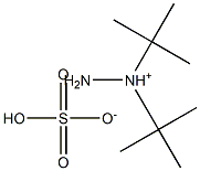 DI-TERT-BUTYLHYDRAZINIUMSULPHATE Structure