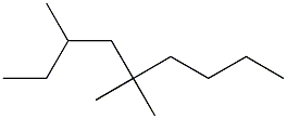 3,5,5-trimethylnonane Structure