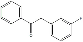 2-(3-FLUOROPHENYL)ACETOPHENONE 97% Struktur