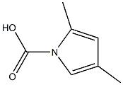 2,4-DIMETHYLPYRROLE CARBOXYLIC ACID Structure
