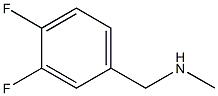 N-(3,4-difluorobenzyl)-N-methylamine Structure