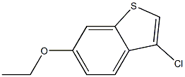 3-chloro-6-ethoxybenzo[b]thiophene Structure