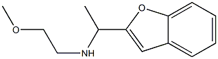 [1-(1-benzofuran-2-yl)ethyl](2-methoxyethyl)amine Struktur